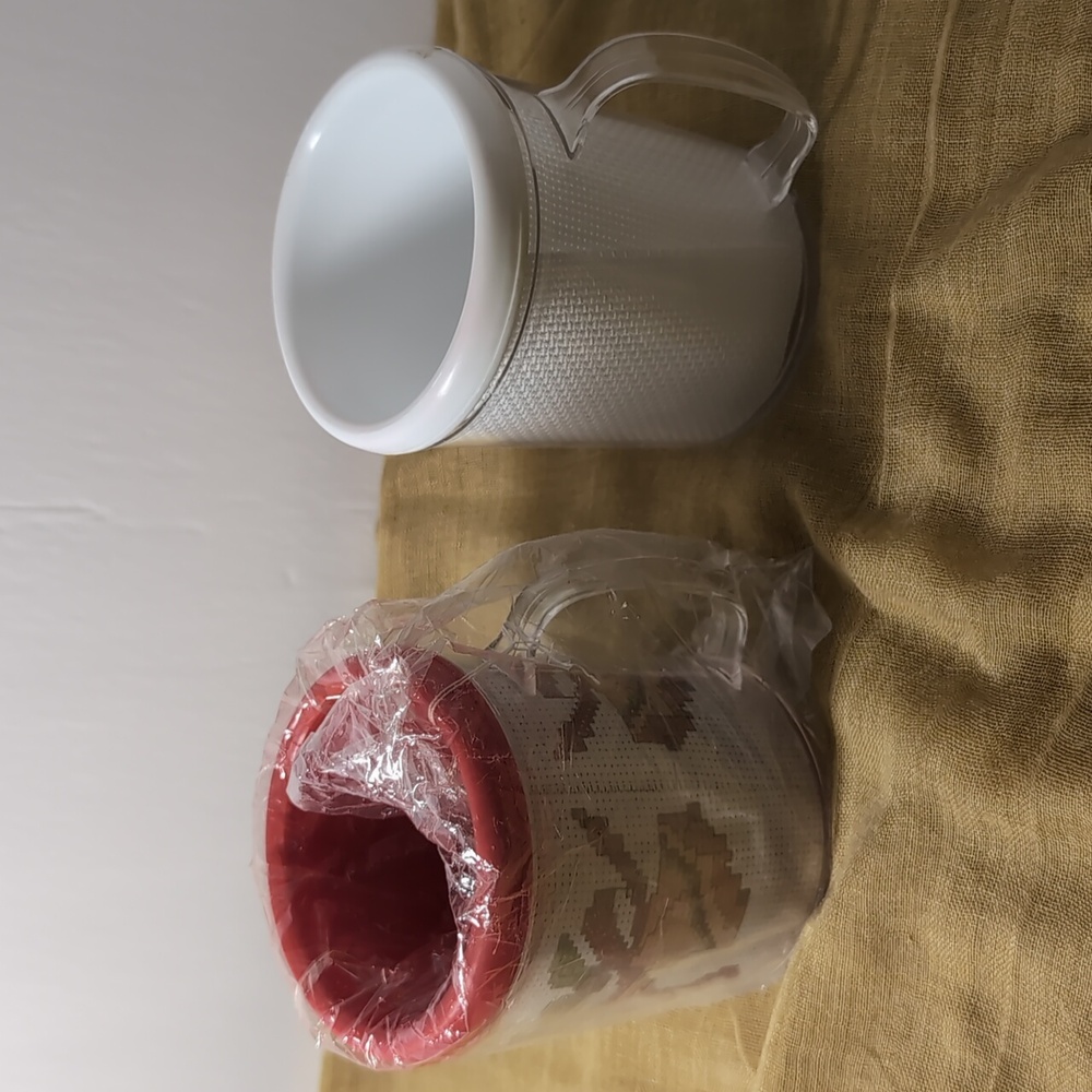 2 New Mugs for cross stitching